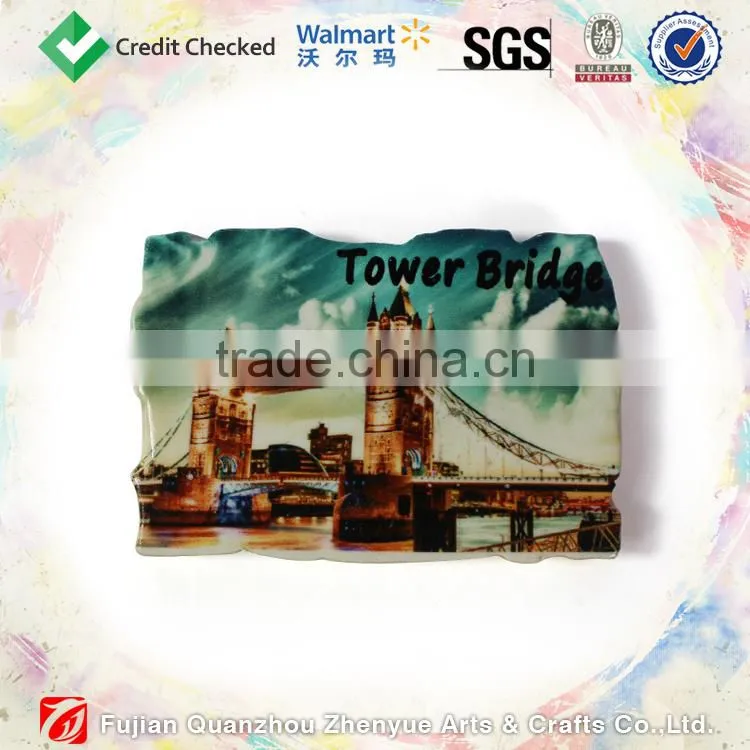 Hot selling souvenir polyresin fridge magnets