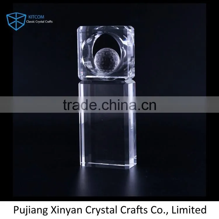 Top selling OEM quality custom crystal apple for gift