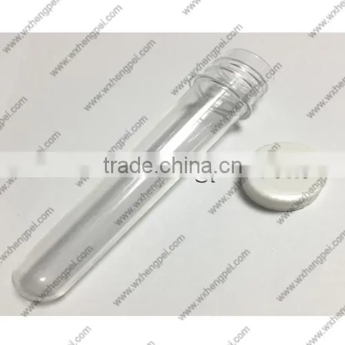 Cleverish portable cute transparent long plastic storage jewelry wedding pipe kit