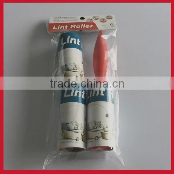 Household cleaning cloth Lint Roller With 3 Roll Adhesive Paper