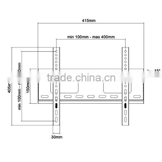 Hot sale retractable TV Bracket for 23''-55'' Screen
