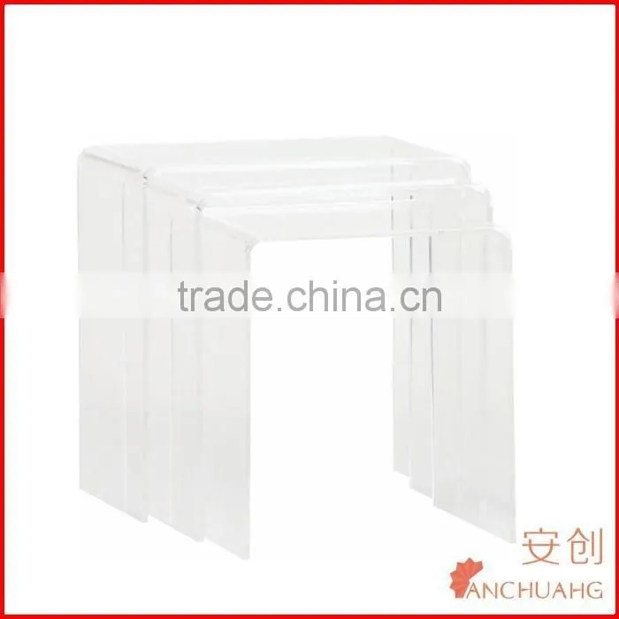 acrylic side table