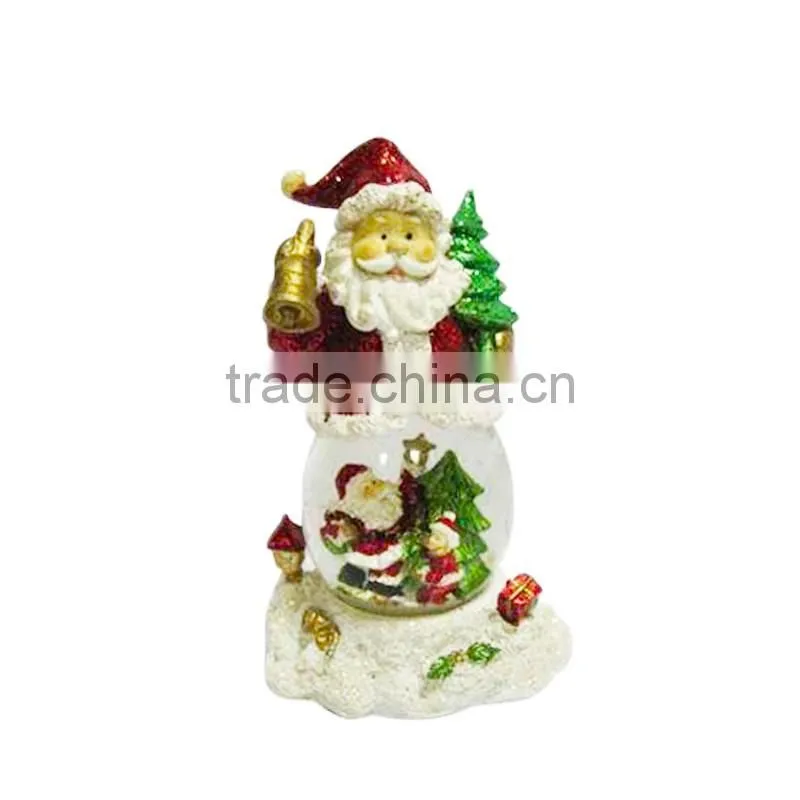 Polyresin snow globe valentine gift