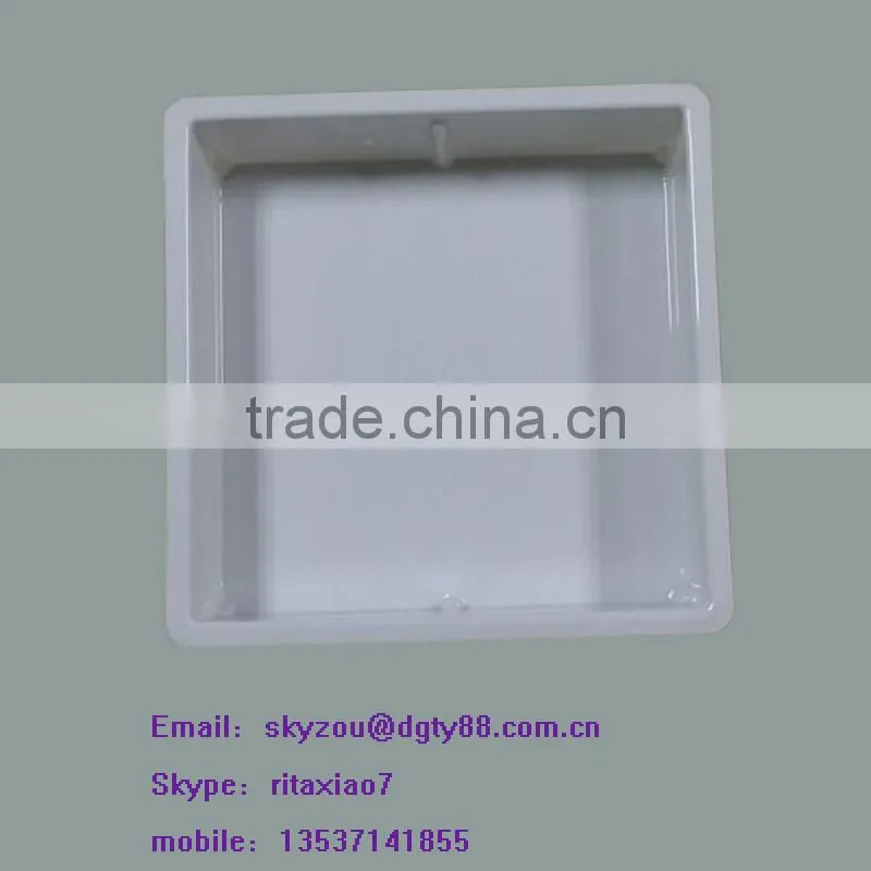 different design vacuum thermoform thick film blister plastic shipping tray