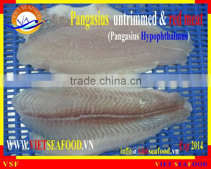 FROZEN PANGASIUS UNTRIMMED & RED MEAT