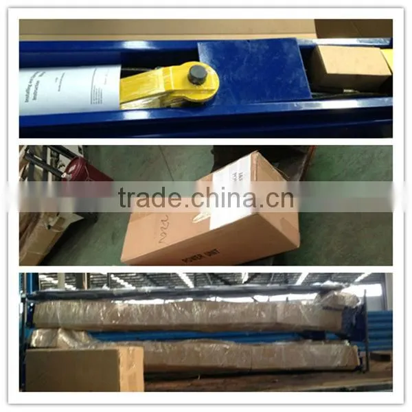 Dual Lock Double Cylinders 4.5T Two Post Floor Plate Heavy Duty Hydraulic Lift