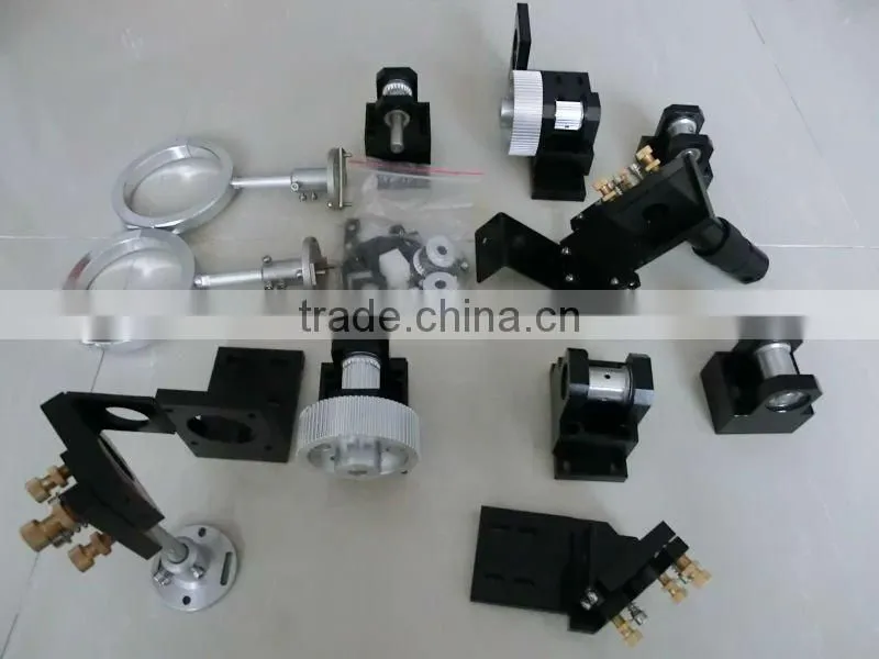 two heads machenical parts whole sets for engrave machine for square rail and small wheels