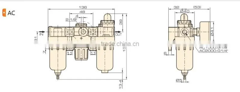 AC BC series Filter with high quality