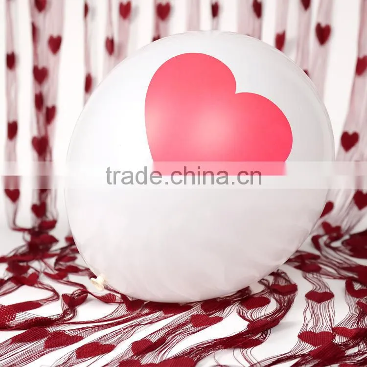 Printing Decoration Pearlized Metallic Party Latex Balloon, Inflatable Rubber Balloon Wedding Stag Decoration Balloon