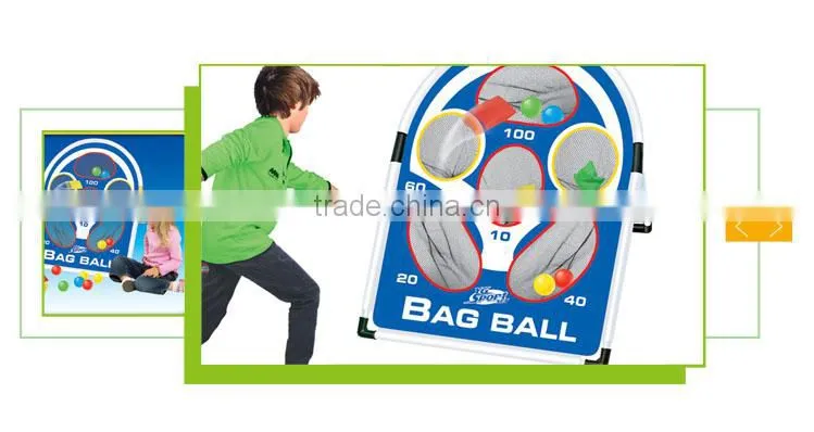 Most popular kids indoor sport toy cloth rack stress ball bag