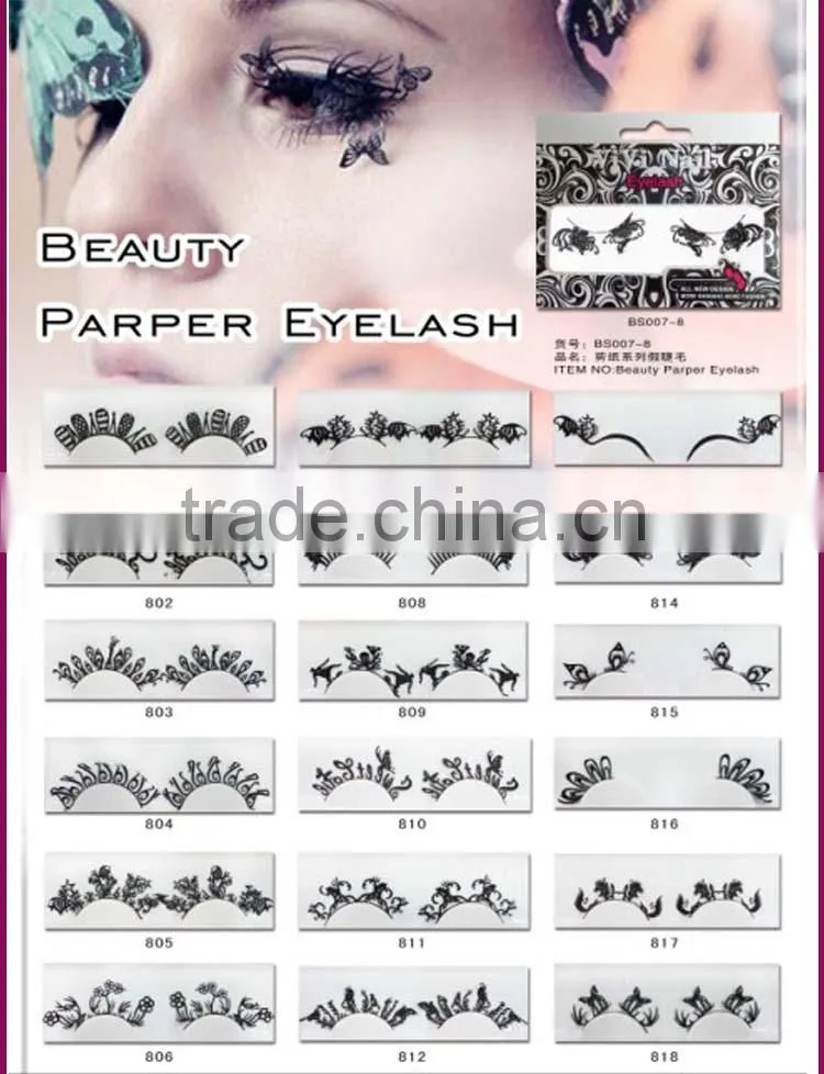 Handmade Party eyelashes wholesale false eyelash