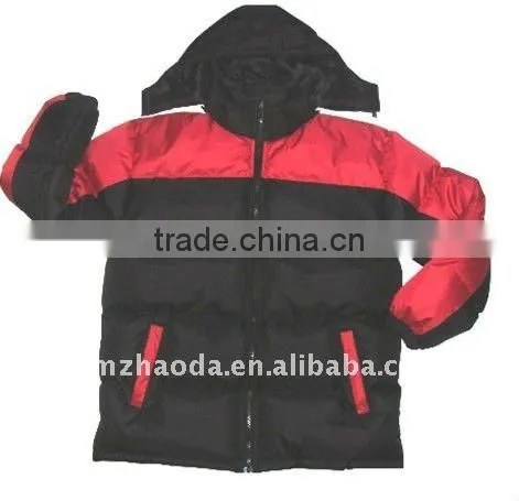 Men's down jacket stock garment men jacket