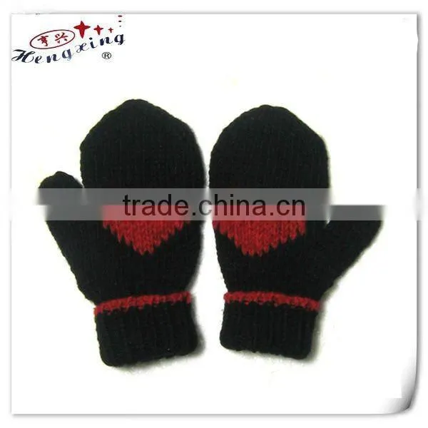 Cute custom knit mittens glove