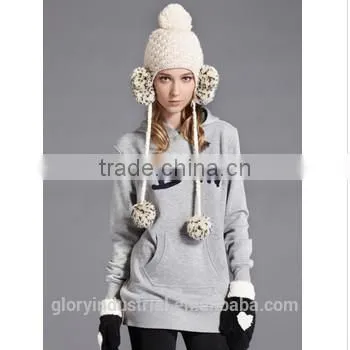 Hot Selling Women Fashion Design Tall Hoodies Wholesale
