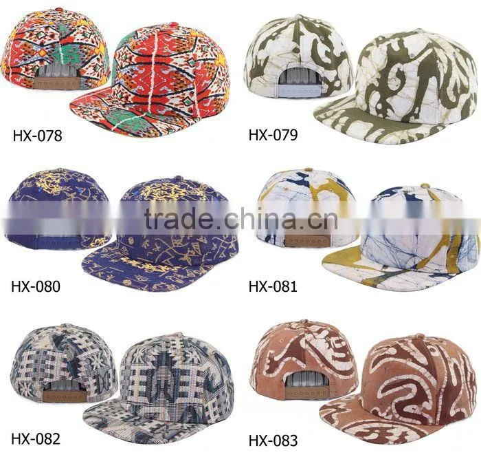 Plain Design Your Own Custom 5 Panel Caps With Leather Patch