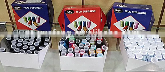 Hot Sell Low Shrinkage High Tension Manufacturer Industrial Sewing Thread