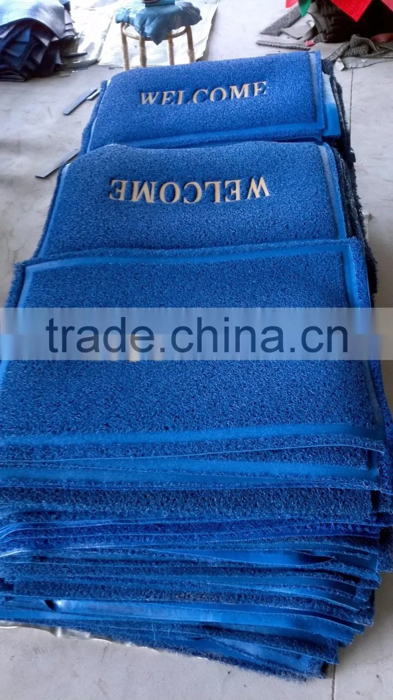Good quality Waterproof custom logo pvc coil plastic floor carpet price
