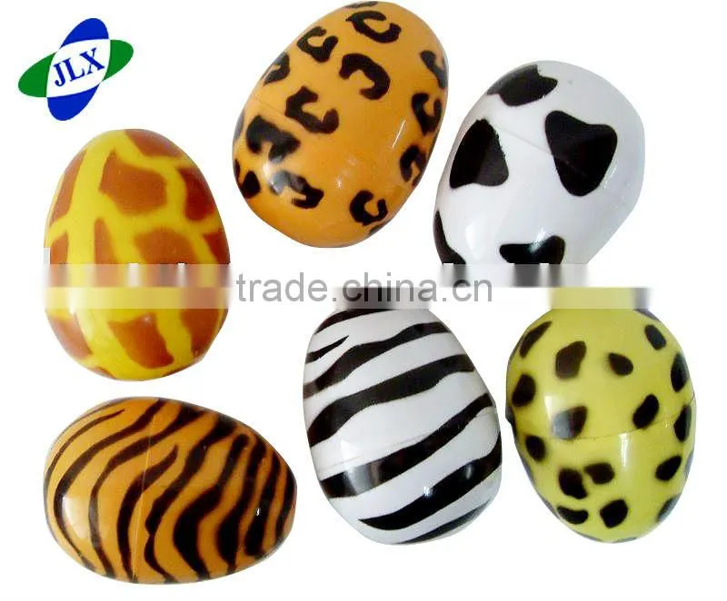 Egg toy capsules with various figures selection toys