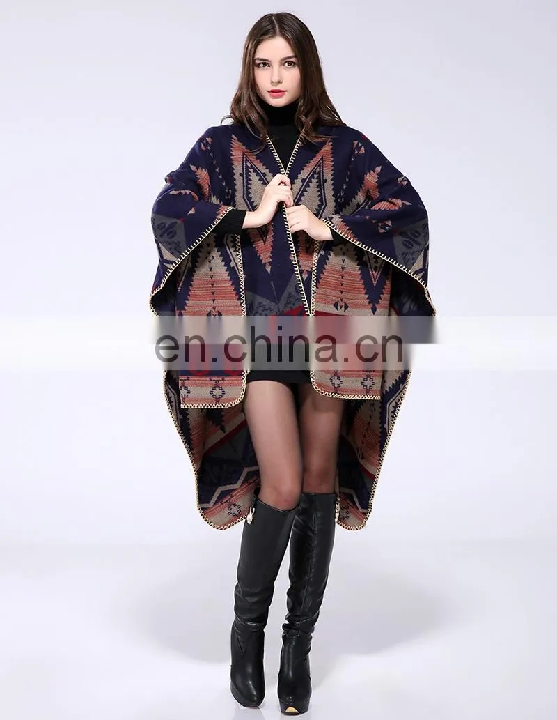 Europe And The United States Thickening Cashmere Scarf Shawl