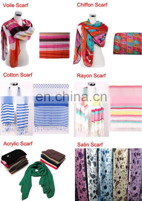 Different patterns and different material buy scarf