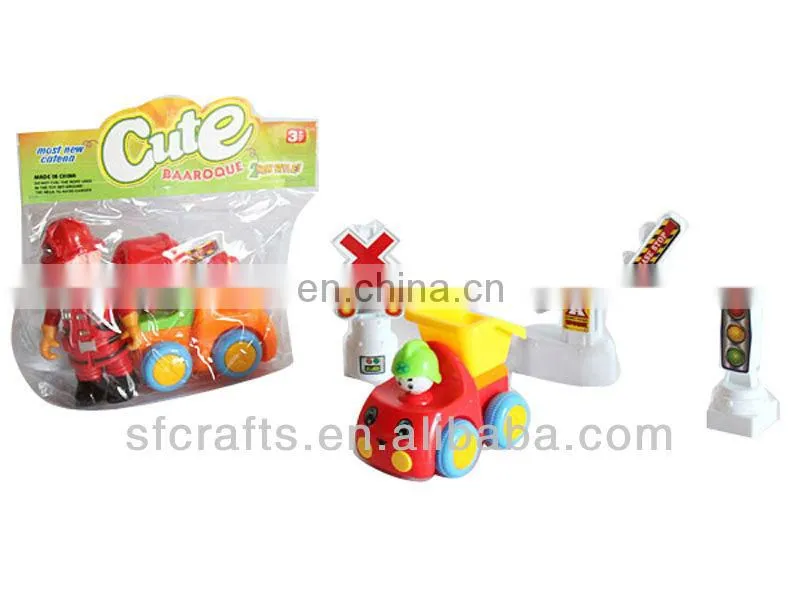 Happy plastic friction power toys cars for kid