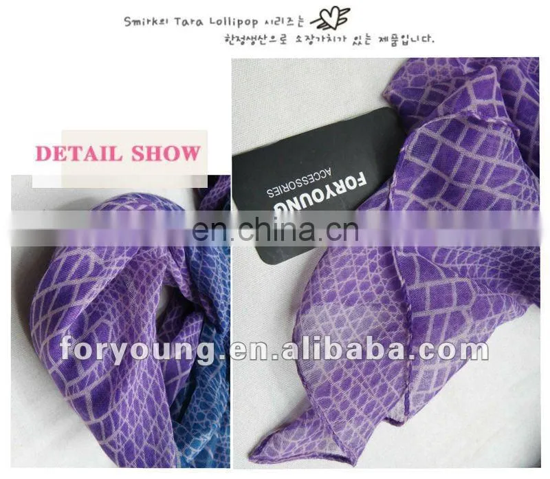 fashion two toned scarf and shawl