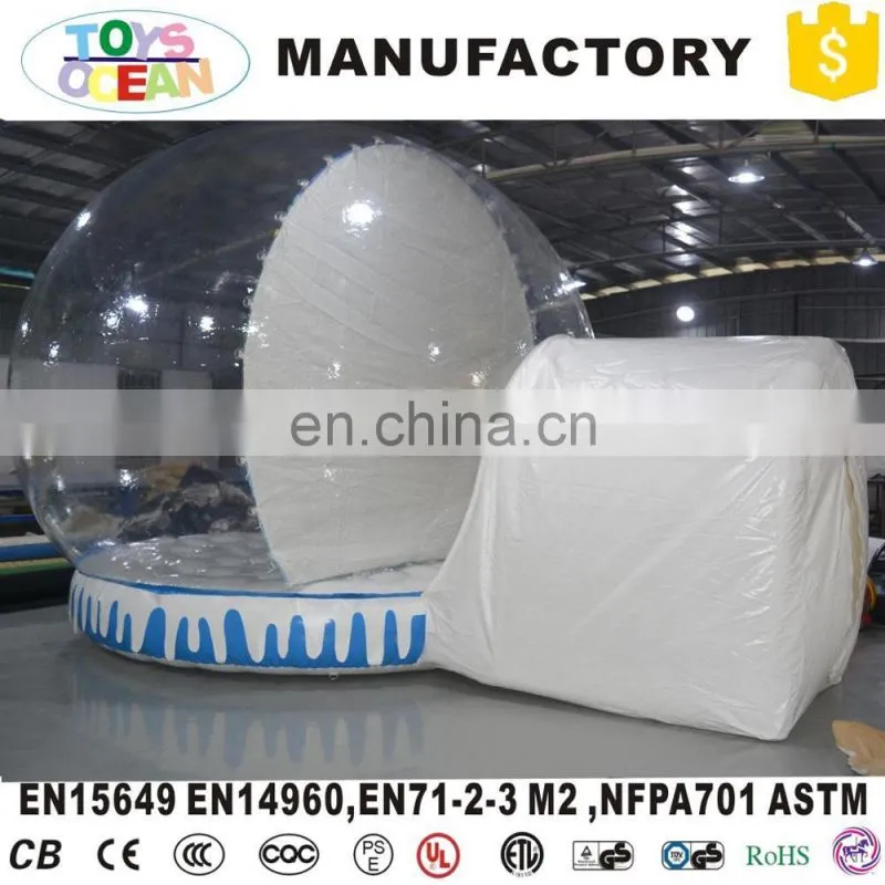 Customized Design Inflatable Snow Globes For Indoor Advertising With High Quality