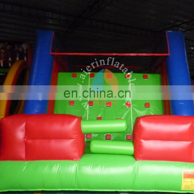 2017 Hot promote inflatable pool children inflatable obstacle course with pool for sale
