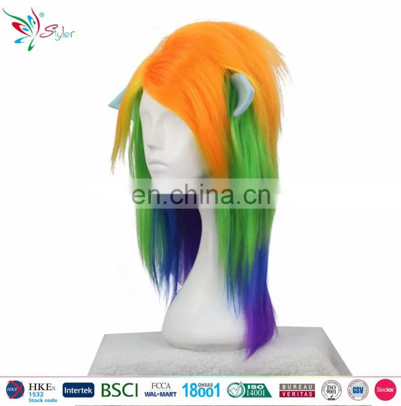 Styler Brand factory wholesale synthetic hair anime cosplay wig