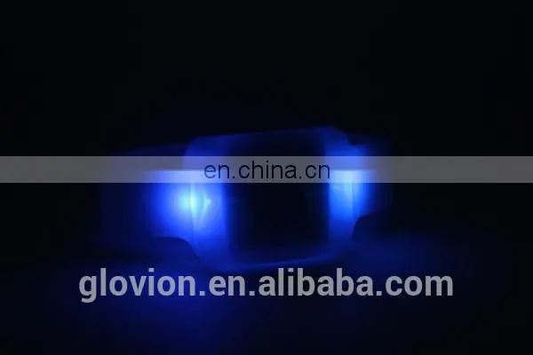 High quality LED silicone remode control bracelet with logo