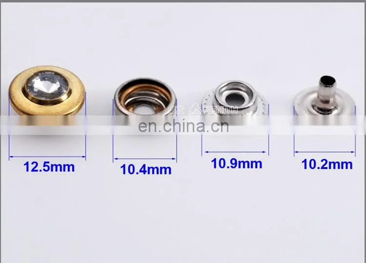 Rhinestone Snap Button for Clothes BM10799