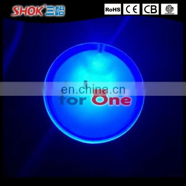 Factory Supplies Logo Customized Design Flashing Led Badge