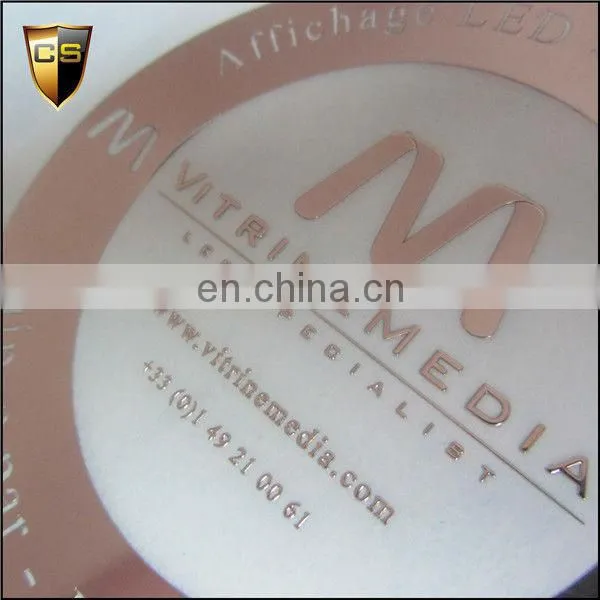 The 3M7533 glue easier to use metal plating does not fade pure nickel signage