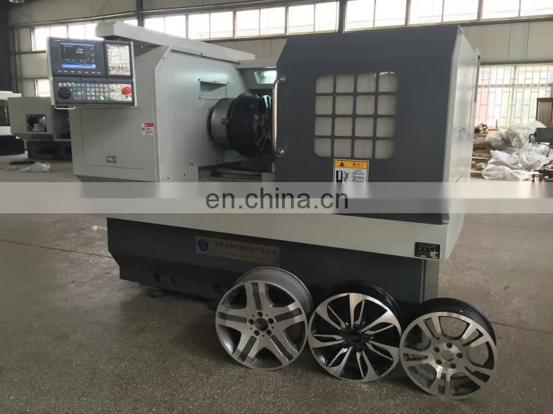 High Efficiency Alloy CNC Wheel Lathe Machine CK6180A