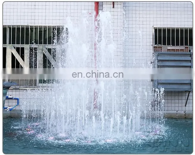 beautiful large scale popular colorful LED lights mini musical ceramic ball magic faucet fountain