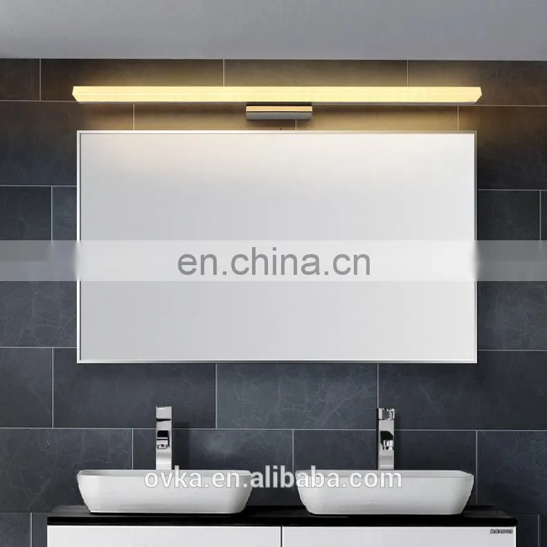 Acrylic mirror lights simple modern mirror headlights