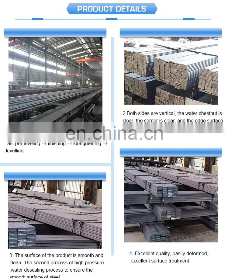 Hot rolled perforated hot rolled Astm 201 430 304L Stainless Steel Flat Bar Galvanized Flat Bar