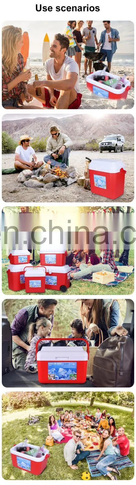 GiNT 30L Custom Logo and Colors Cooler Box Durable Outdoor Camping Ice Chest