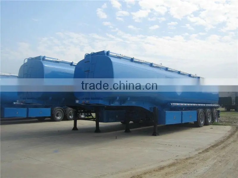 50000liter 3axles fuel tanker semi trailer