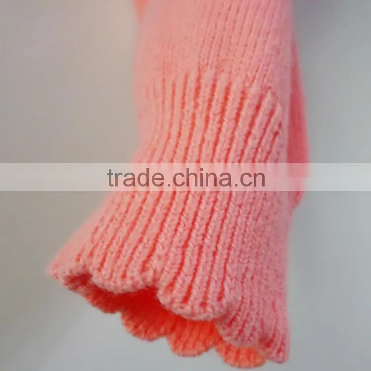 Comfortable eco-friendly 100% Cotton Knitted girl boy sweat Pants