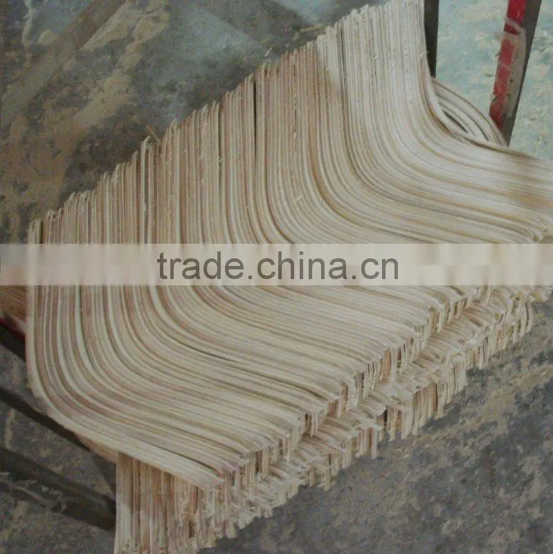 AT28 wooden laminated wood hanger wholesale