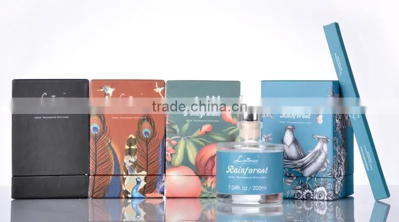200ml Home fragrance Aroma Reed Diffuser with glass bottle SA-0036