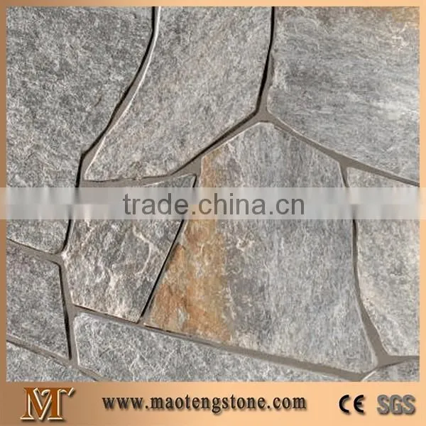 Natural Building Material Cutting Edge Cultural Slate Tile Cheap Slate Stacked Stone