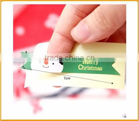 New arrival latest design christmas sticker roll