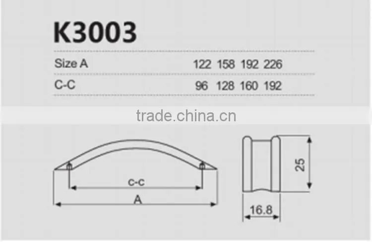 Aluminum Pull Handles For Furniture