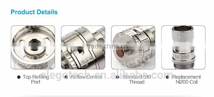 2015 Hot New sub Ohm tank Sense Tank Herakles Hydra 0.2ohm Herakles Atomizer 2.0ml Herakles Hydra vs kangertech tank