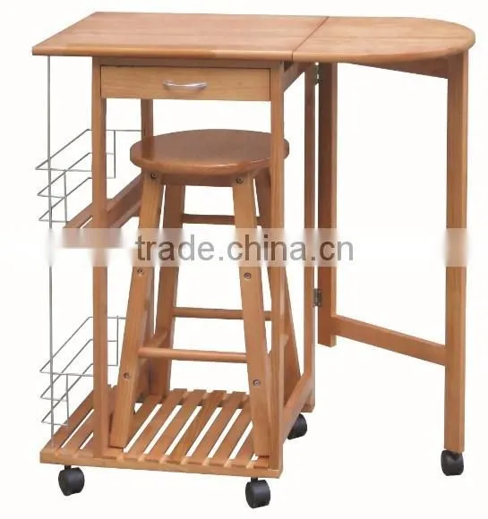 kitchen trolley with one chair