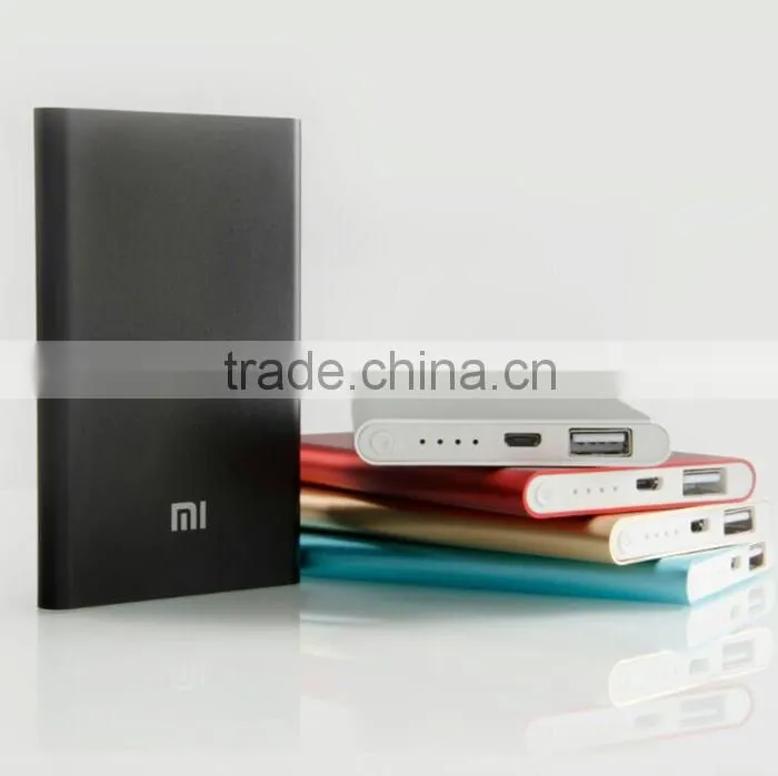 Portable charger 5000mAh power bank for xiaomi mobile phone