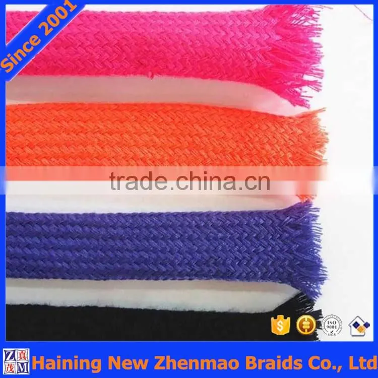 Wholesale 5/8/10mm shoes flat polyester webbing straps