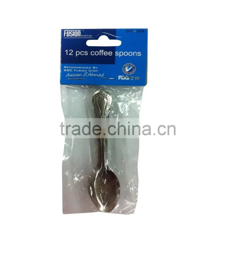 New Design stainless iron Handle Coffee Stirring Spoon